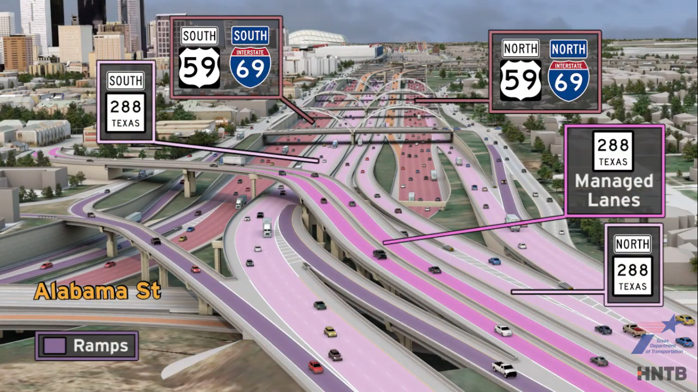 Graphic of the North Houston Highway Improvement Project