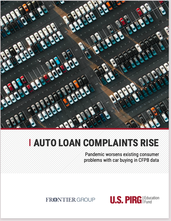 Auto Loan Complaints report cover
