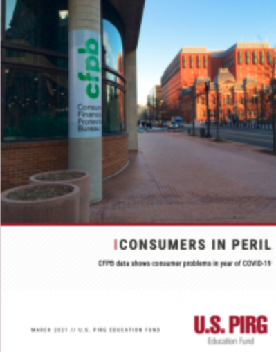 New CFPB report cover