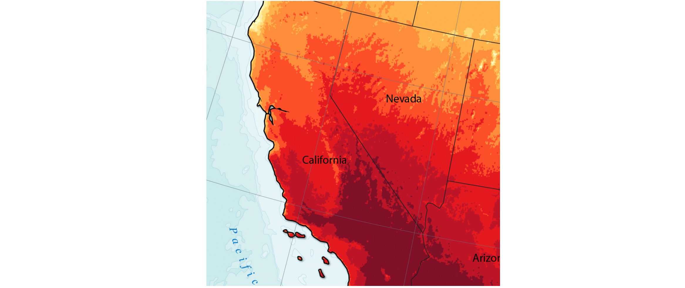 California's average annual solar resource
