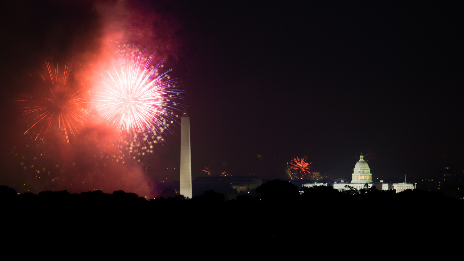 Fireworks over DC