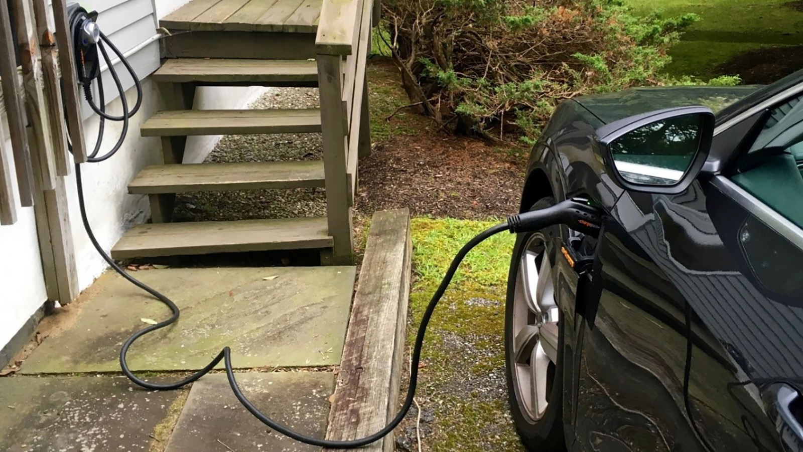 EV charging at a house
