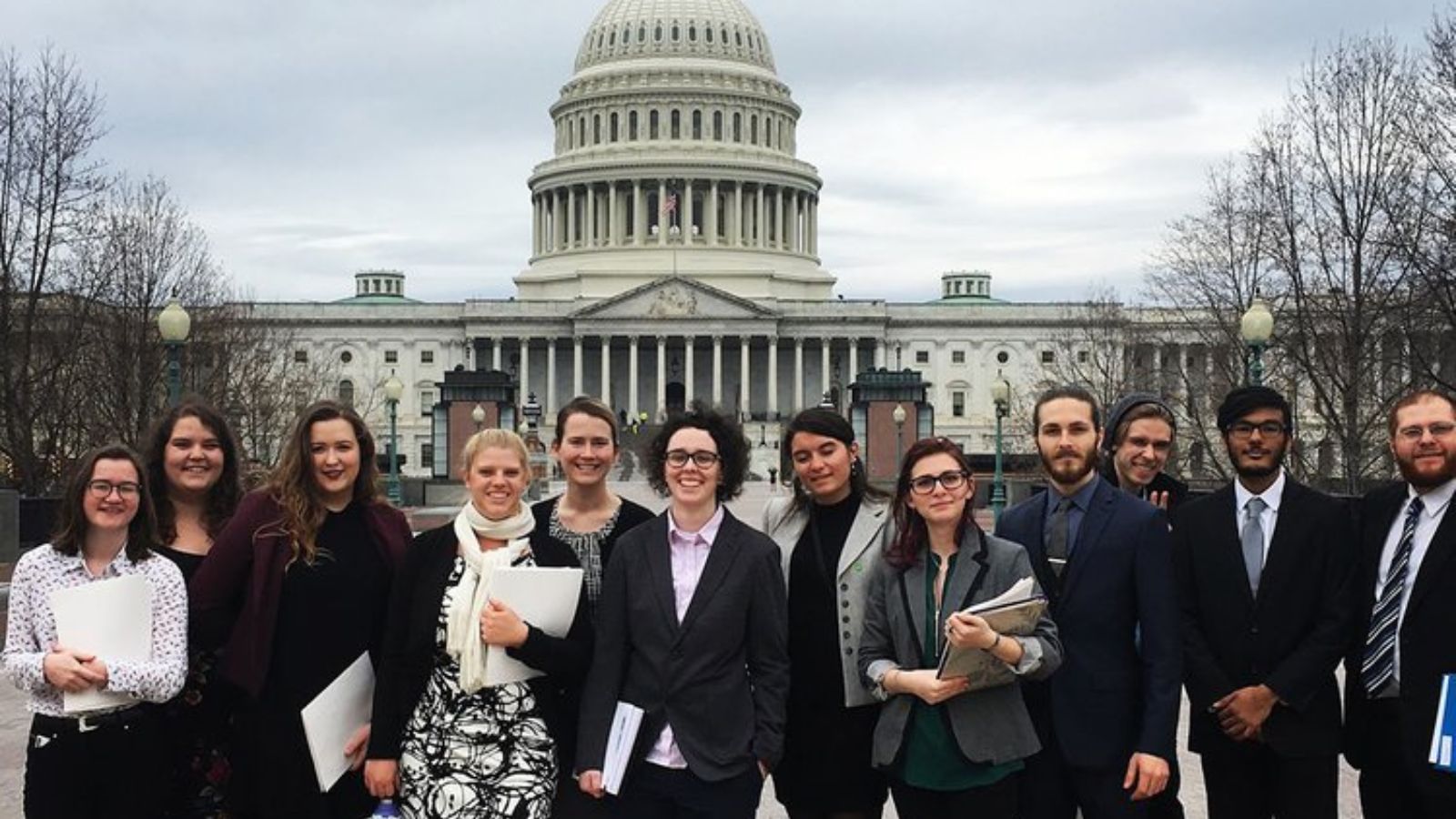 Student advocates from across the country take part in a lobby day in Washington, D.C.