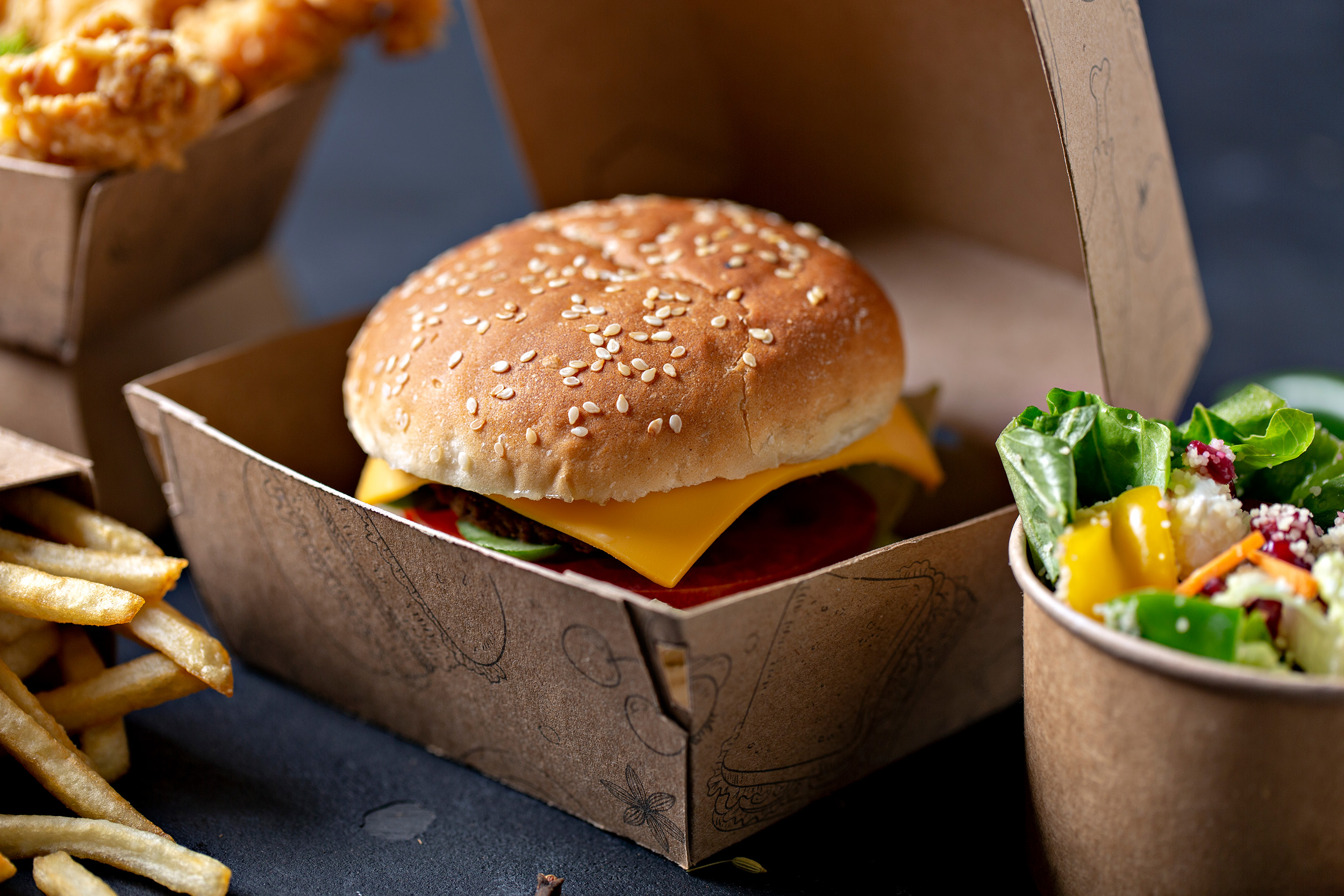 paper-burger-packaging-pfas-IA-Scrabble-via-Shutterstock