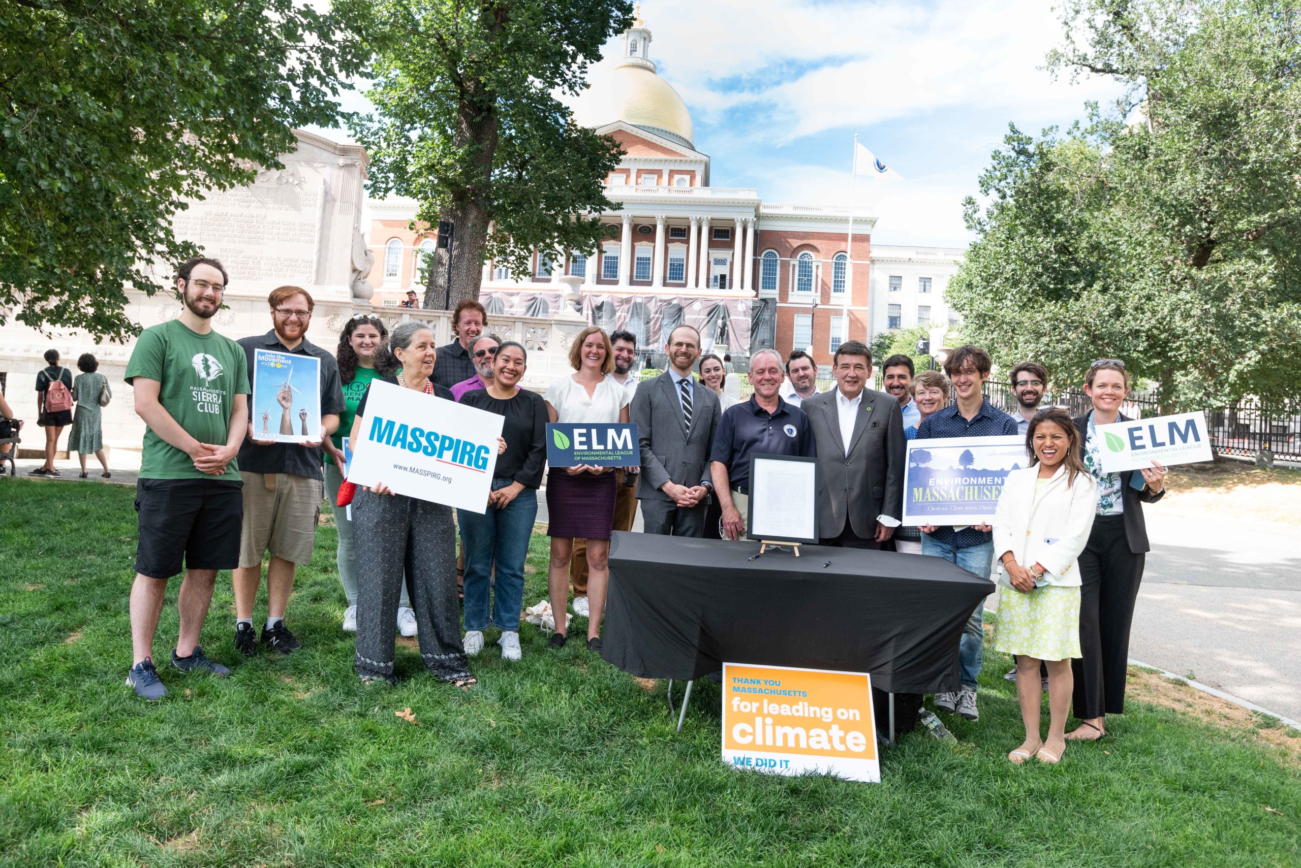 Massachusetts climate bill signing 2022
