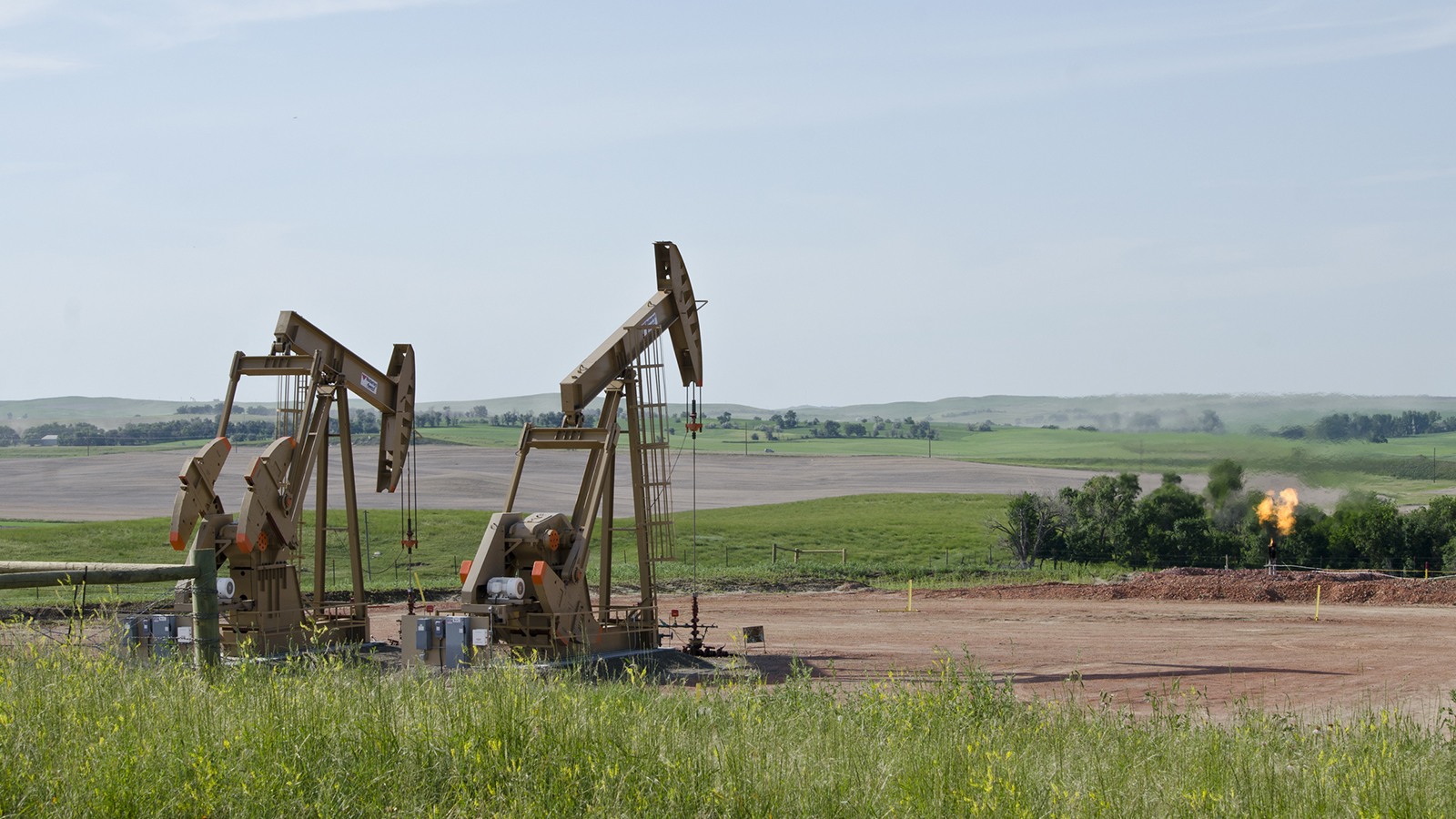 fracking wells
