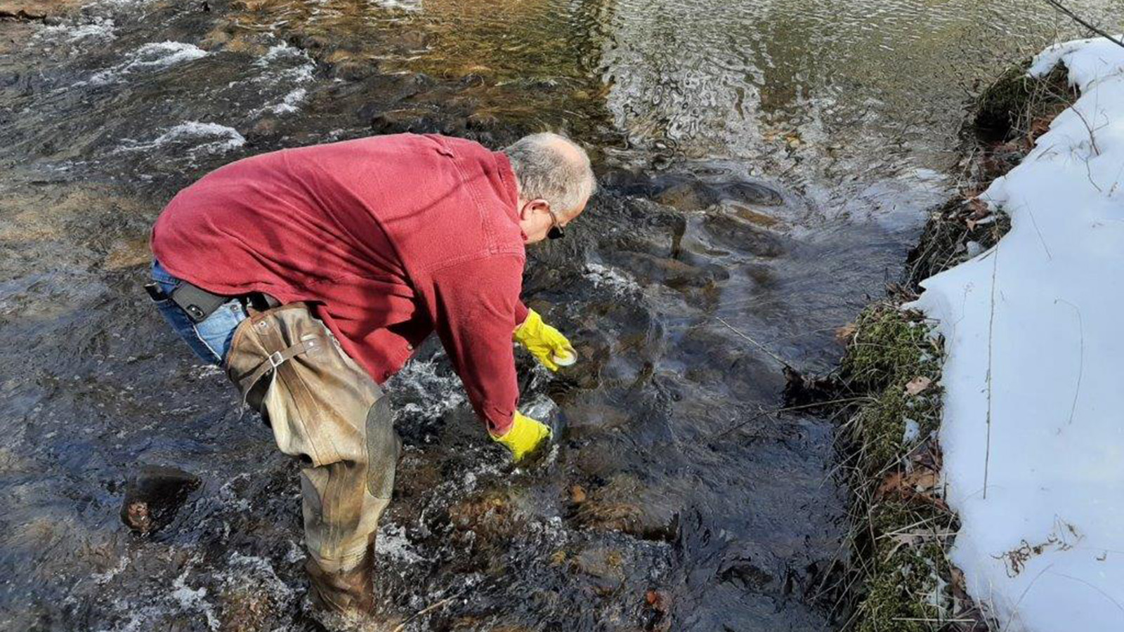 Moshannon Creek water testing, Pennsylvania