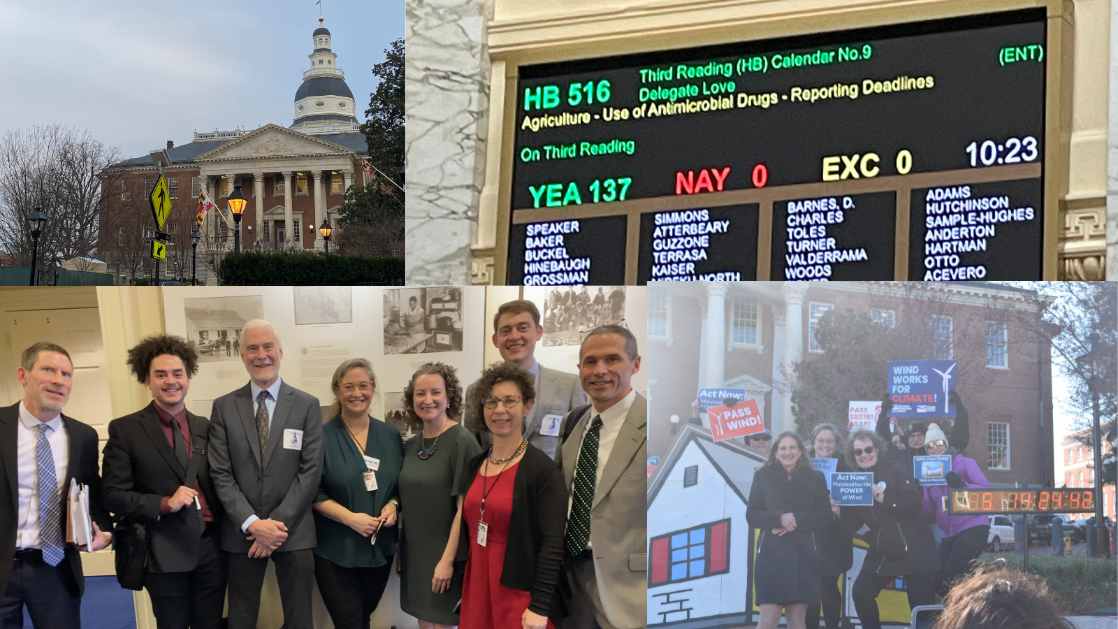 Crossover Maryland General Assembly photo collage 2023