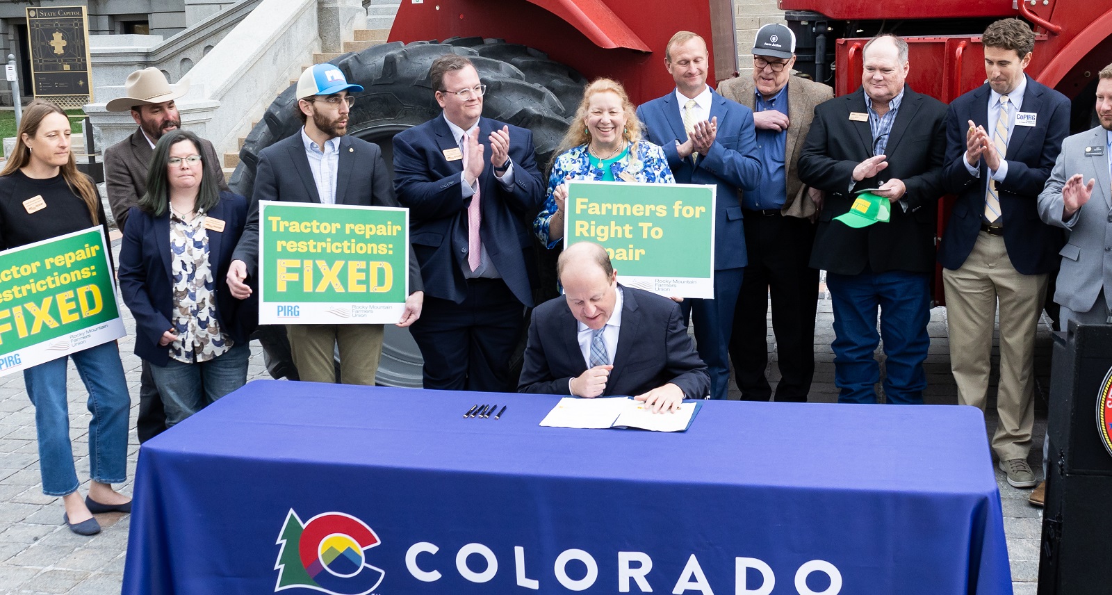 Colorado Gov. Signs farm right to repair law