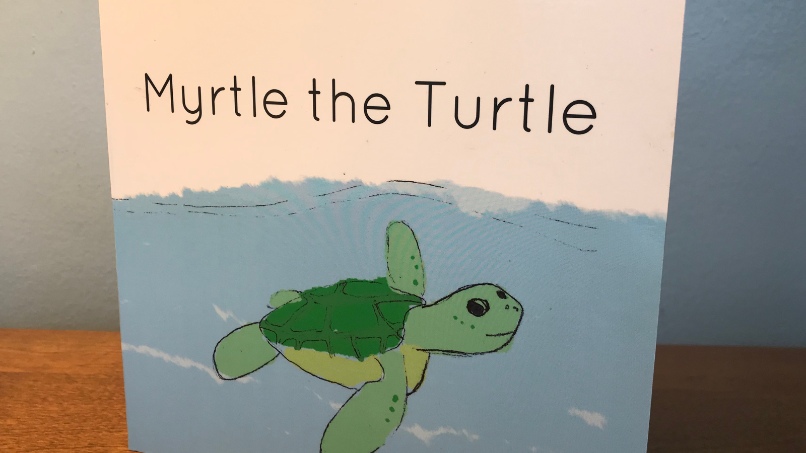 Cover of Myrtle the Turtle children's book.