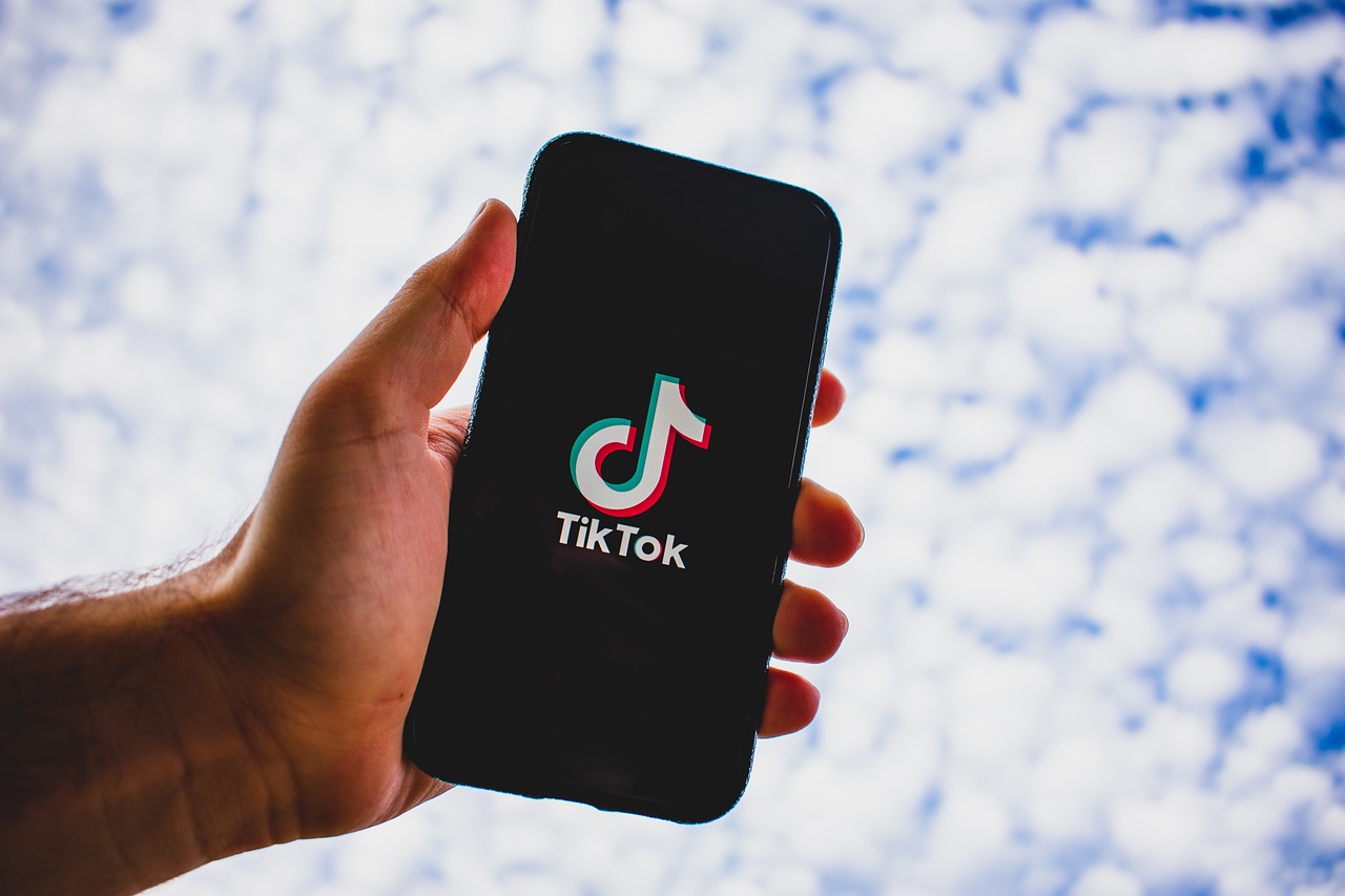 phone with TikTok