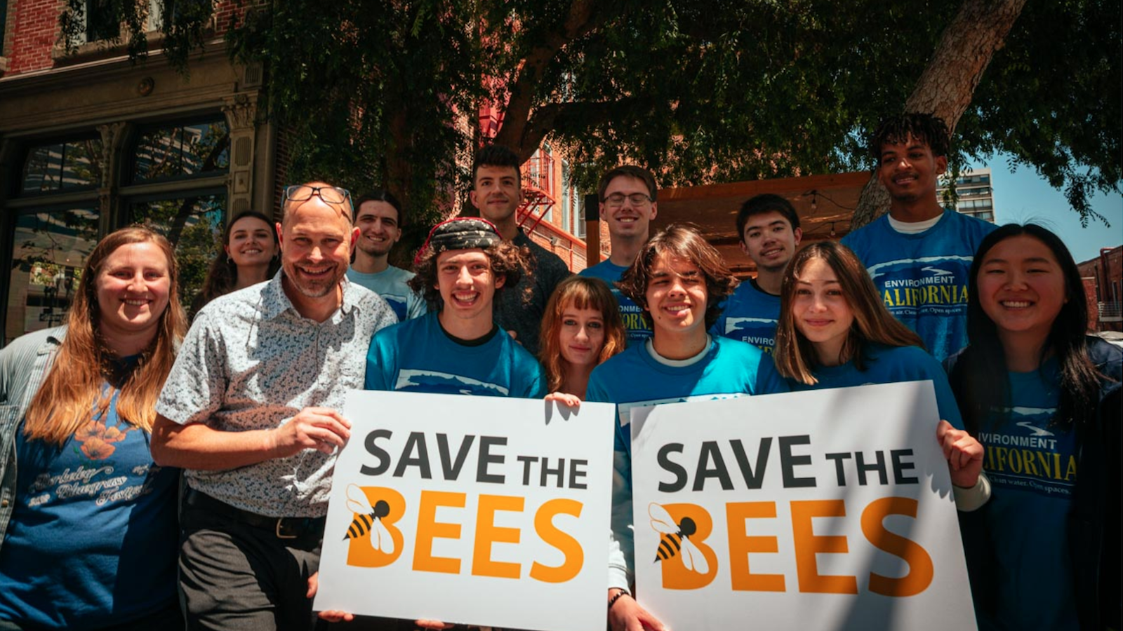 Save the Bees canvass campaign summer 2023