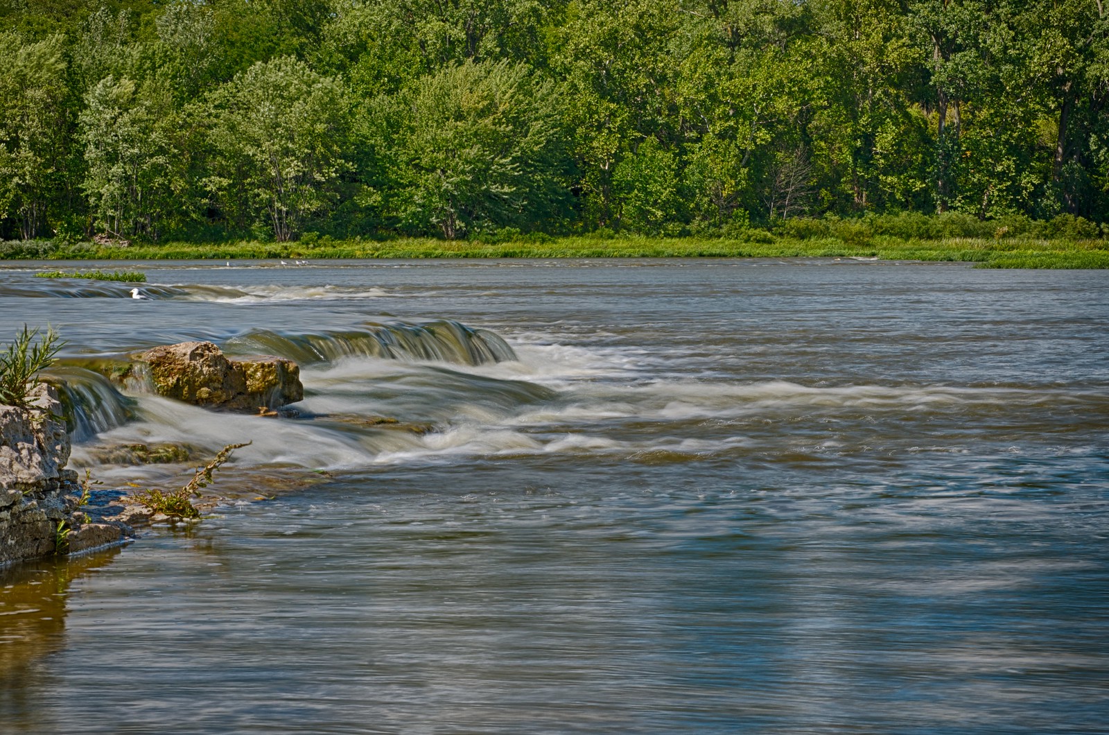 Maumee River in northwest Ohio