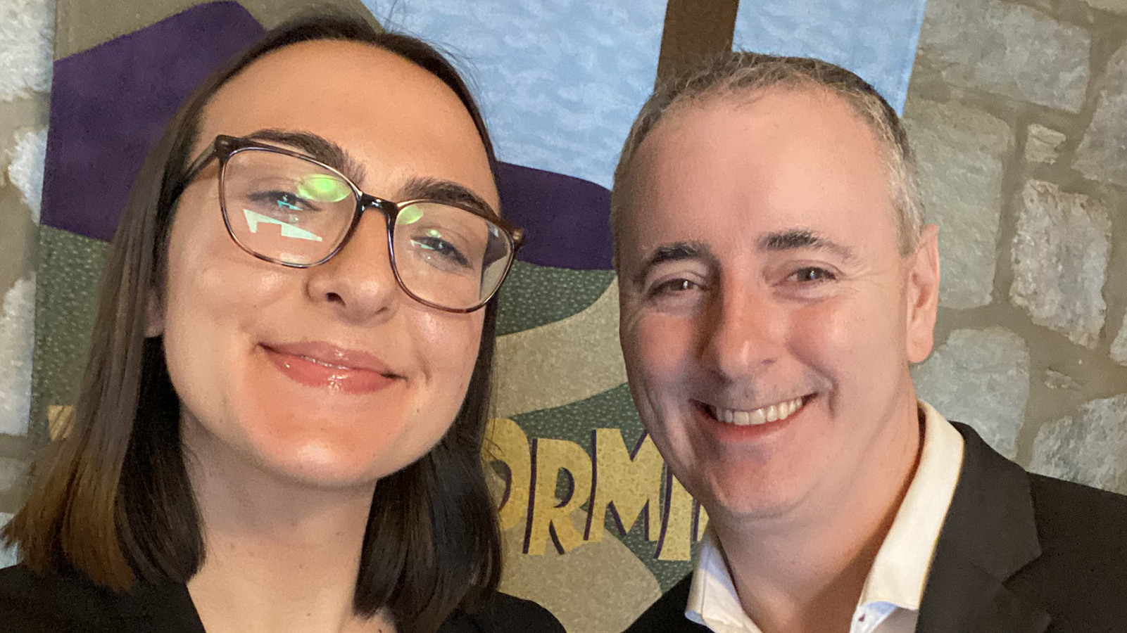 PennEnvironment’s Flora Cardoni and U.S. Rep. Brian Fitzpatrick, one of our best congressional allies on the environment.