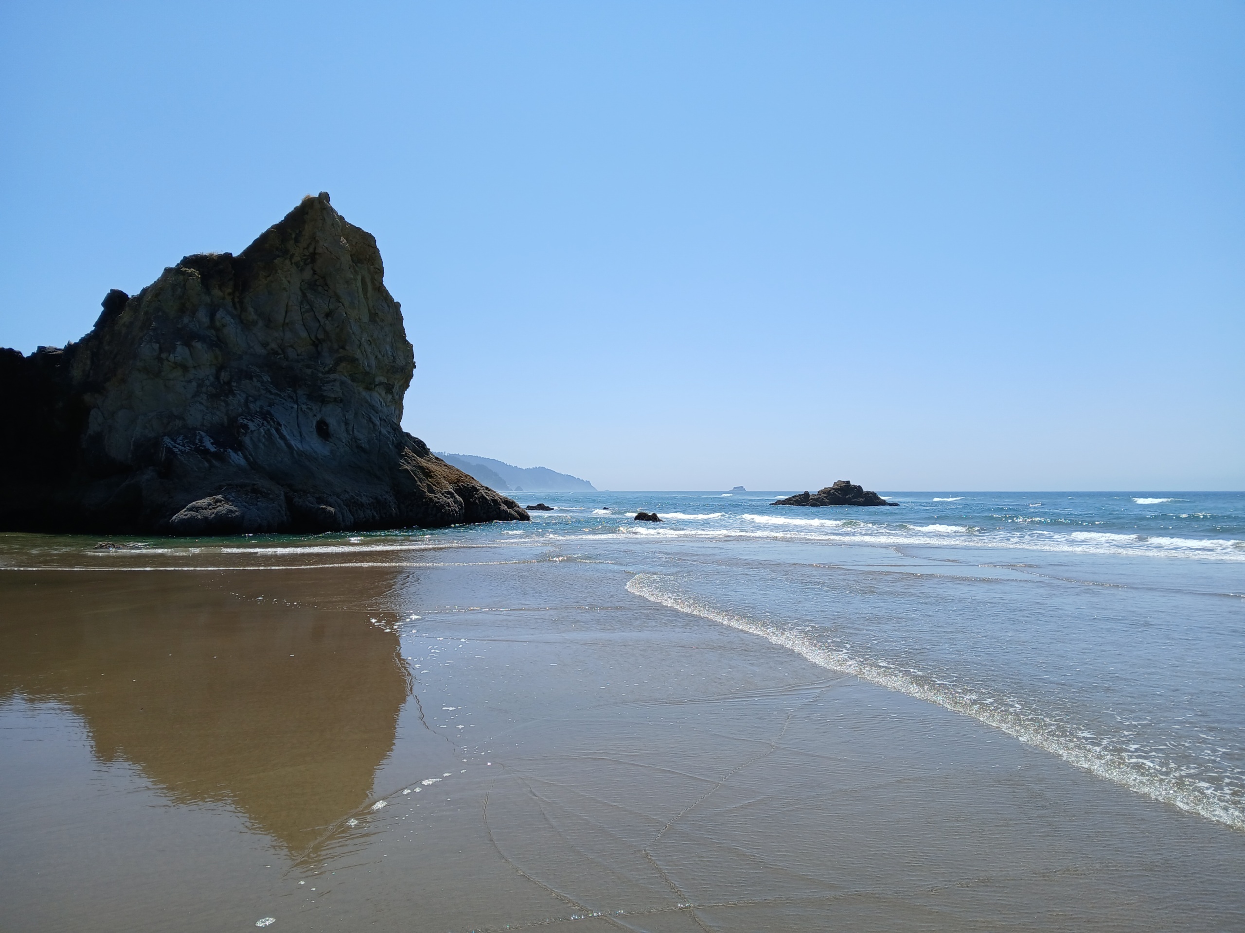 Oregon's rocky coast